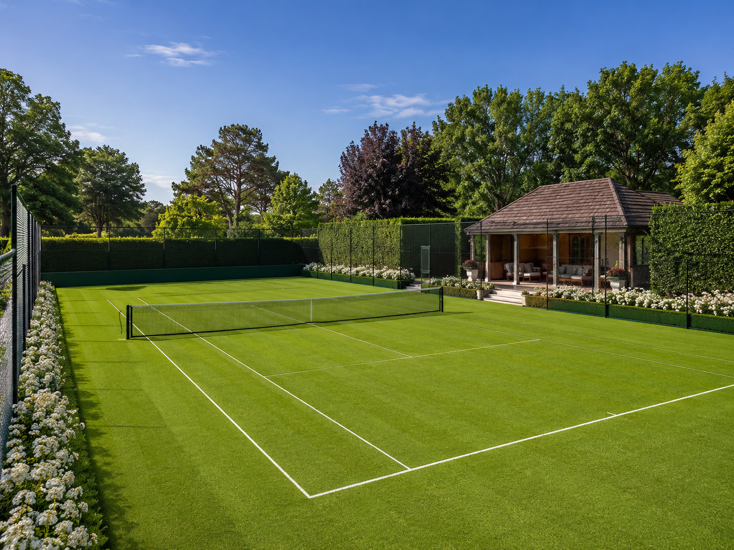 Lawn Tennis Court Development