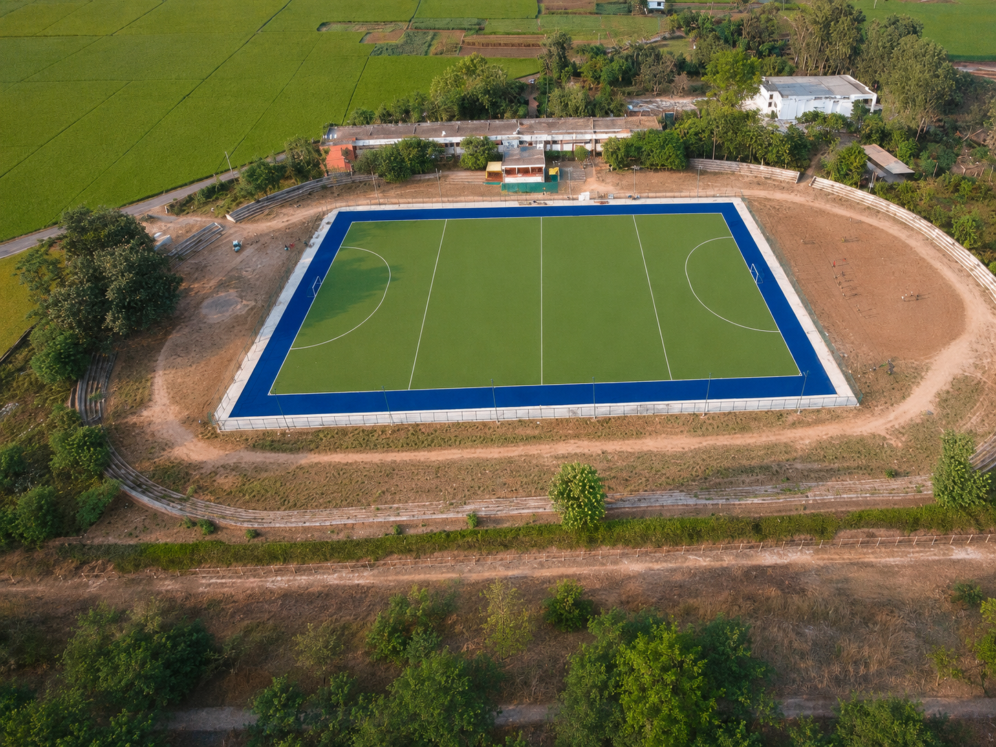 Synthetic Hockey Ground at Govt. Sports School Ghudda